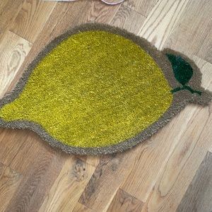 Lemon doormat